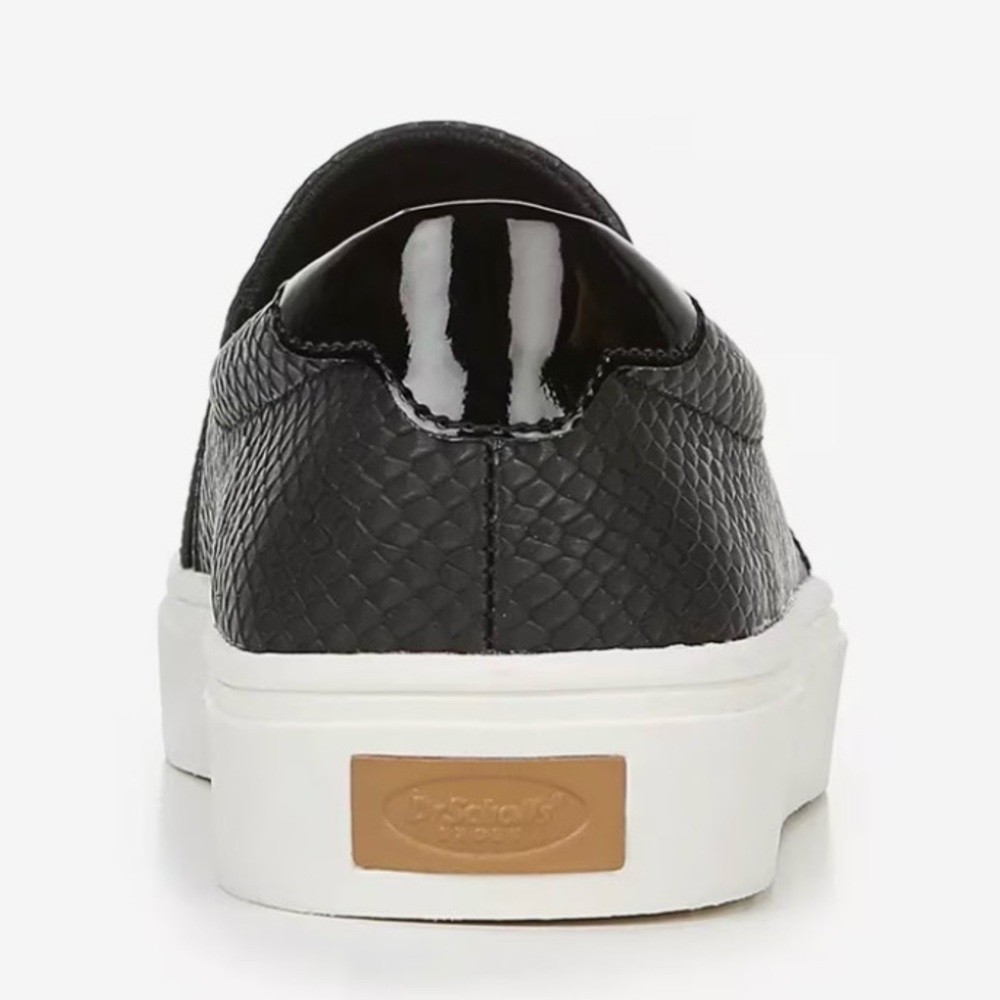 Dr. Scholl's Black Textured Slip-On Sneakers - Picture 4 of 10